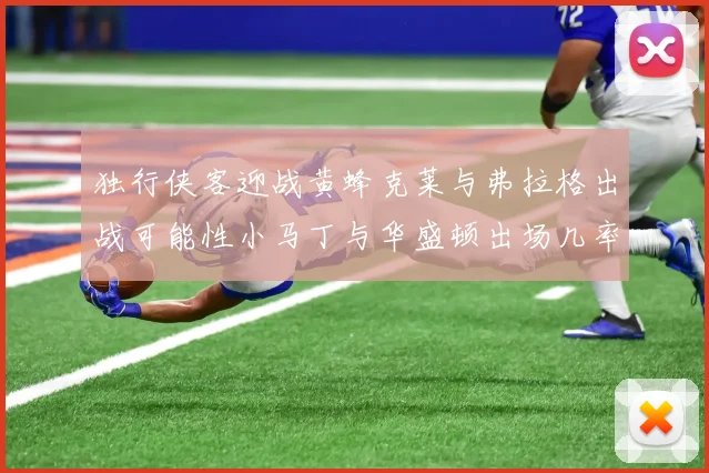独行侠客迎战黄蜂克莱与弗拉格出战可能性小马丁与华盛顿出场几率高